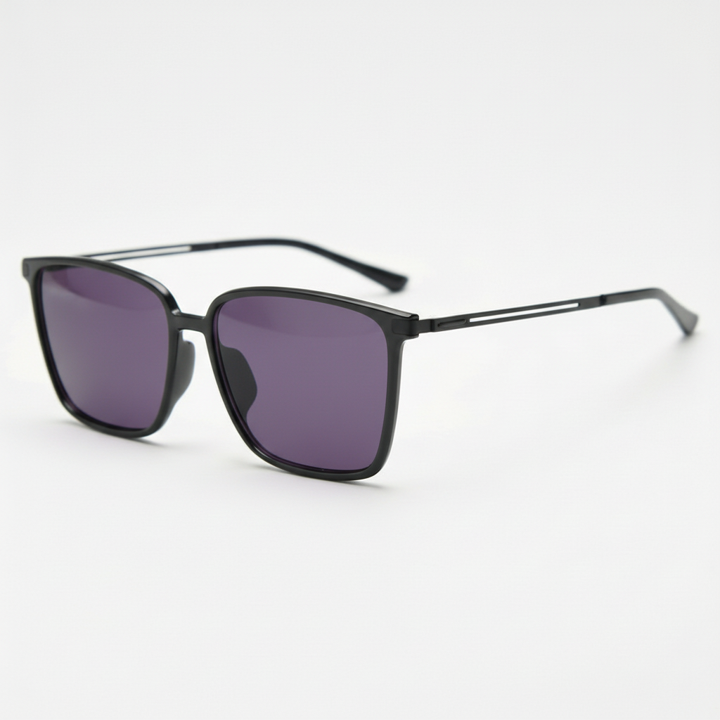 Sally Purple Tinted Lens Sunglasses Side View