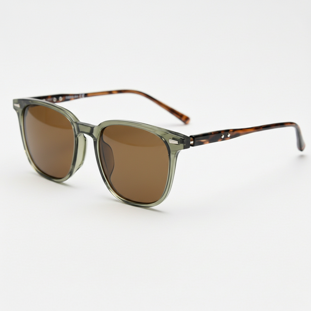 Sherry Brown Tinted Lens Sunglasses Side View