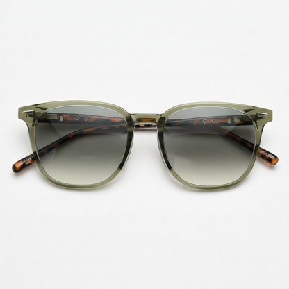 Sherry Grey Gradient Lens Sunglasses Front View