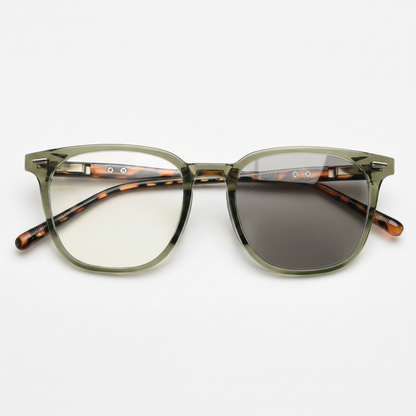 Sherry Grey Photochromic Lens Glasses Front View