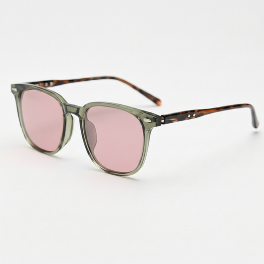 Sherry Pink Tinted Lens Sunglasses Side View