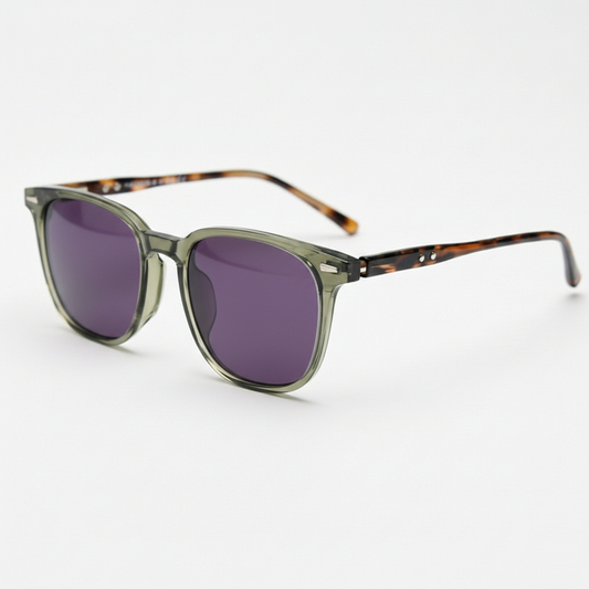 Sherry Purple Tinted Lens Sunglasses Side View