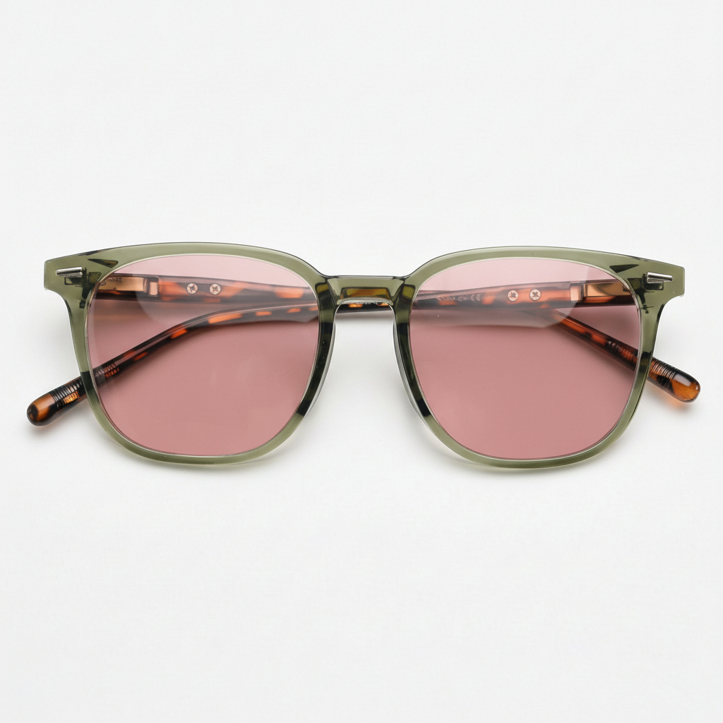 Sherry Rose Tinted Lens Sunglasses Front View