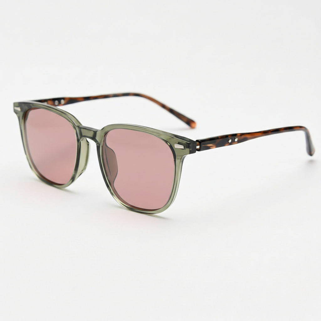 Sherry Rose Tinted Lens Sunglasses Side View