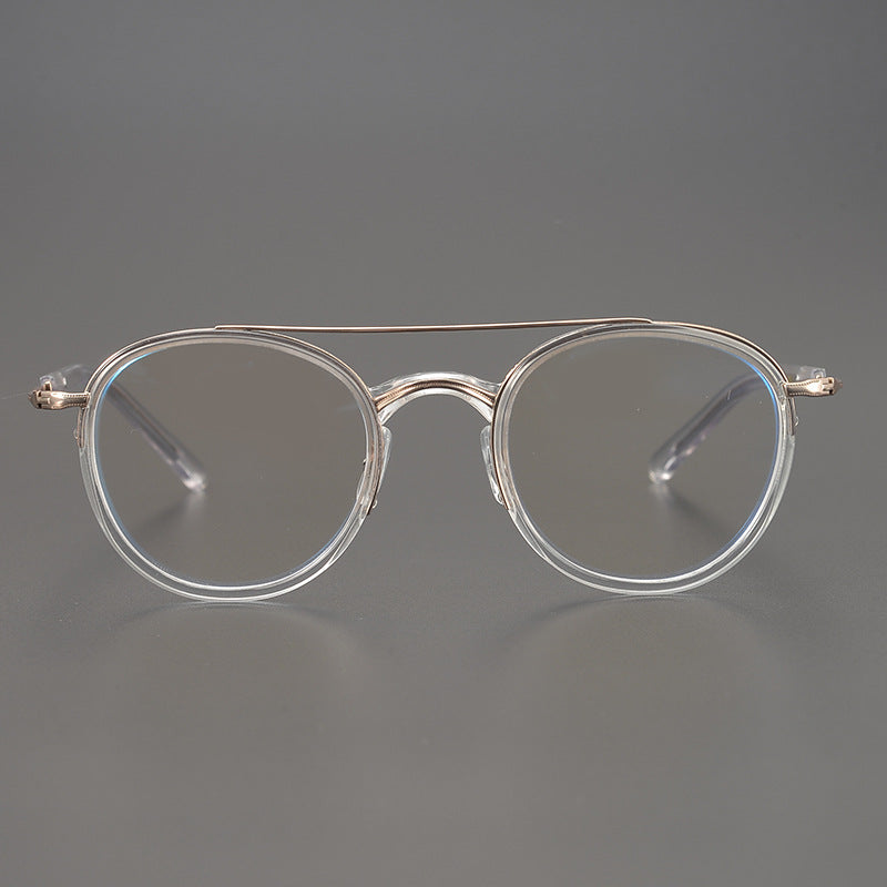 TXOME Halcyon Titanium Clear Glasses -TXOME
