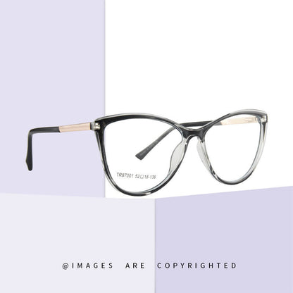 TXOME Luca Cat Eye Clear Glasses -TXOME