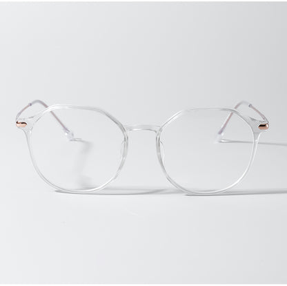 TXOME Susie Oversized Clear Frame Glasses