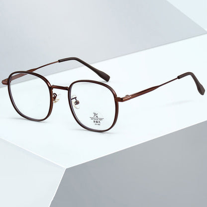 TXOME Teddy Brown Frame Glasses -TXOME