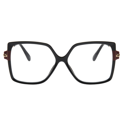 TXOME Square Black Frame Glasses -TXOME