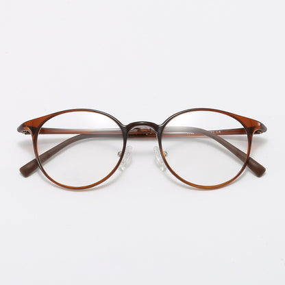 TXOME Yuri Vintage Round Frame Glasses