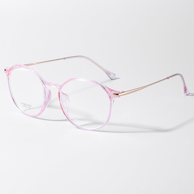 TXOME Susie Oversized Clear Frame Glasses
