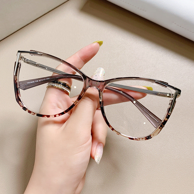 TXOME Elsa Cat Eye Glasses